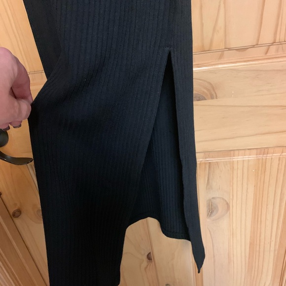 COPY - French Connection Black Long Sleeve Bodycon Dress - Picture 3 of 6